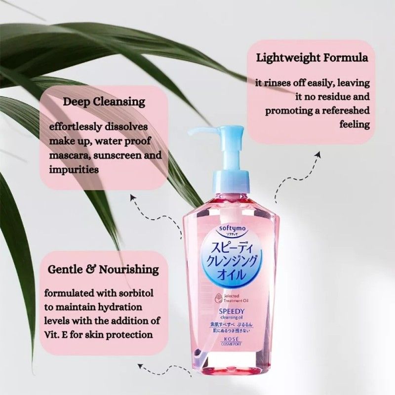 Kose Softymo Speedy Cleansing Oil 240ml