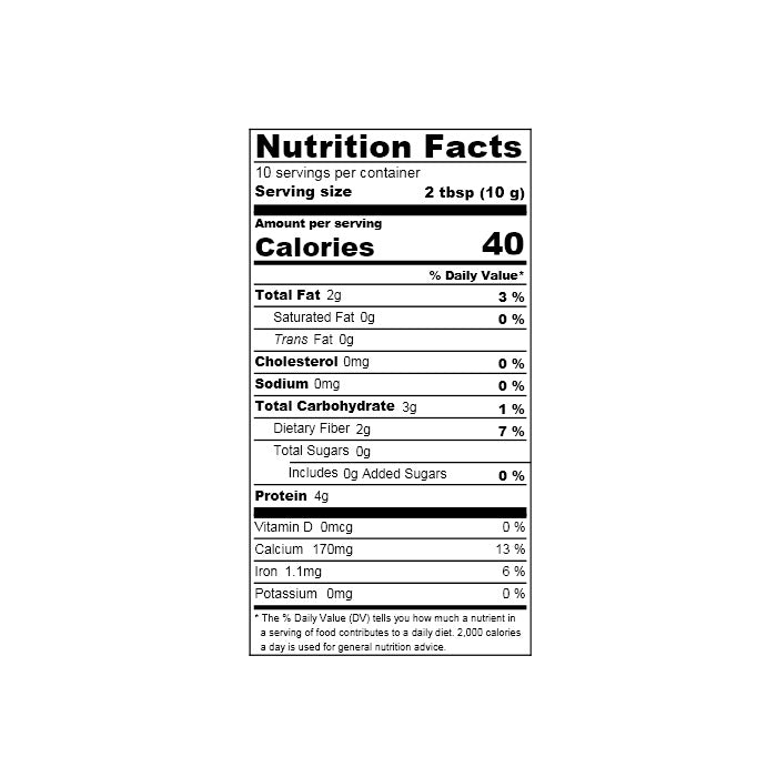 Kuki Black Sesame Latte Mix Unsweetened 100g