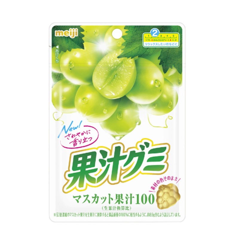 Meiji Juice Gummy Muscat 51g