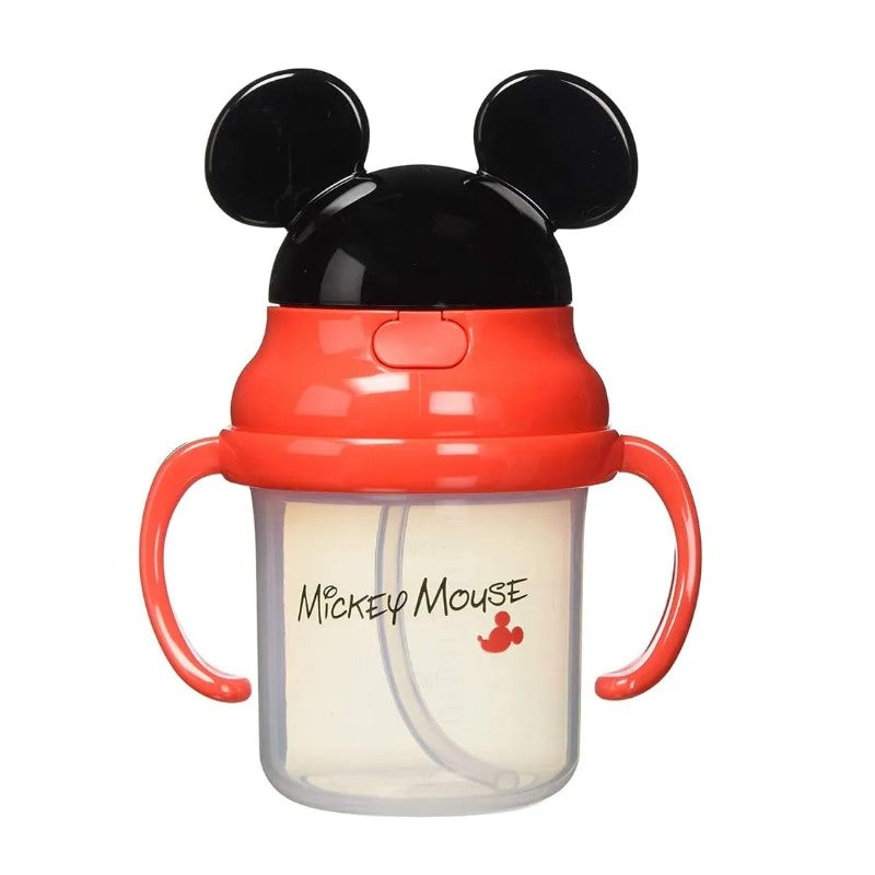 Skater Two Handed Straw Plastic Mug Mickey 230ml