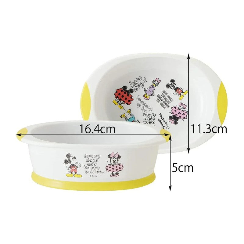 Skater Sketch Children's Small Bowl Disney Mickey 400ml