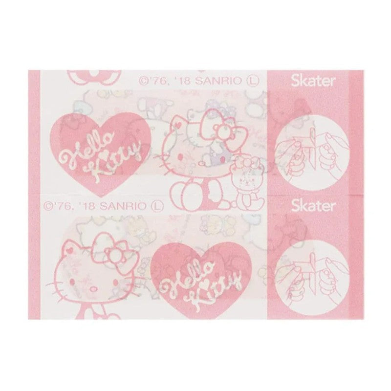 Skater Hello Kitty Adhesive Bandages S 20pcs