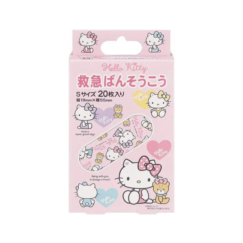Skater Hello Kitty Adhesive Bandages S 20pcs