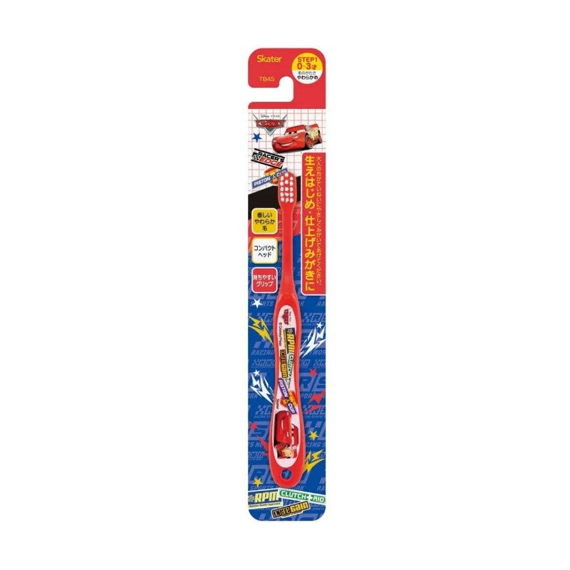 Skater Disney Cars Soft Baby Toothbrush for 0-3 Years Old