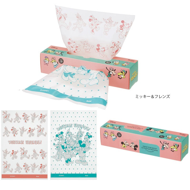 Skater Wakuwaku Plastic Sealing Bag 40pcs