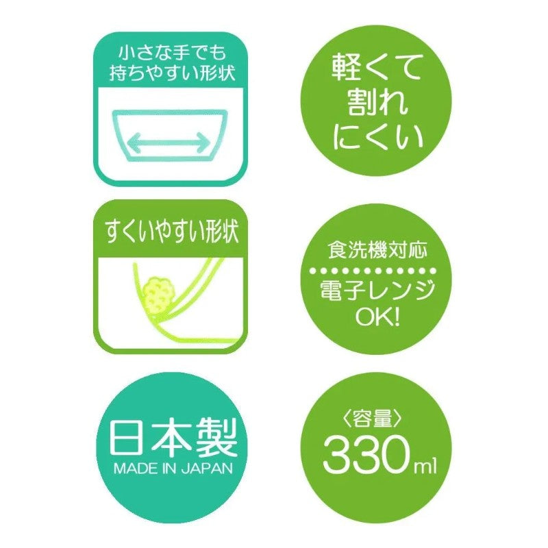 Skater Kids Small Bowl Disney Mickey&Friends 330ml