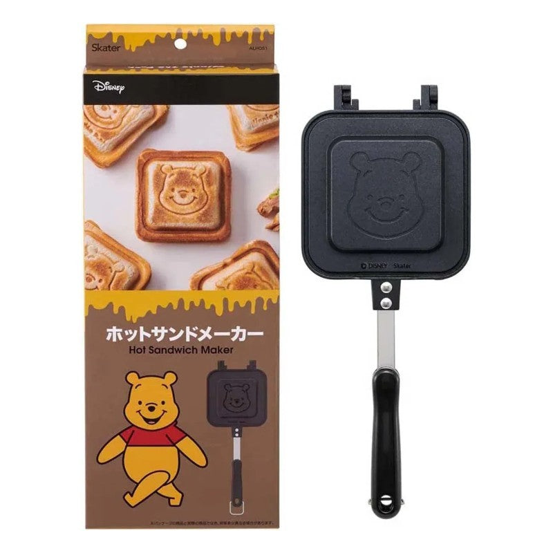 Skater Aluminum Hot Sandwich Maker Disney Winnie The Pooh