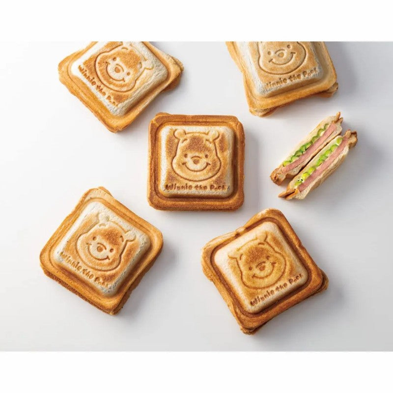 Skater Aluminum Hot Sandwich Maker Disney Winnie The Pooh