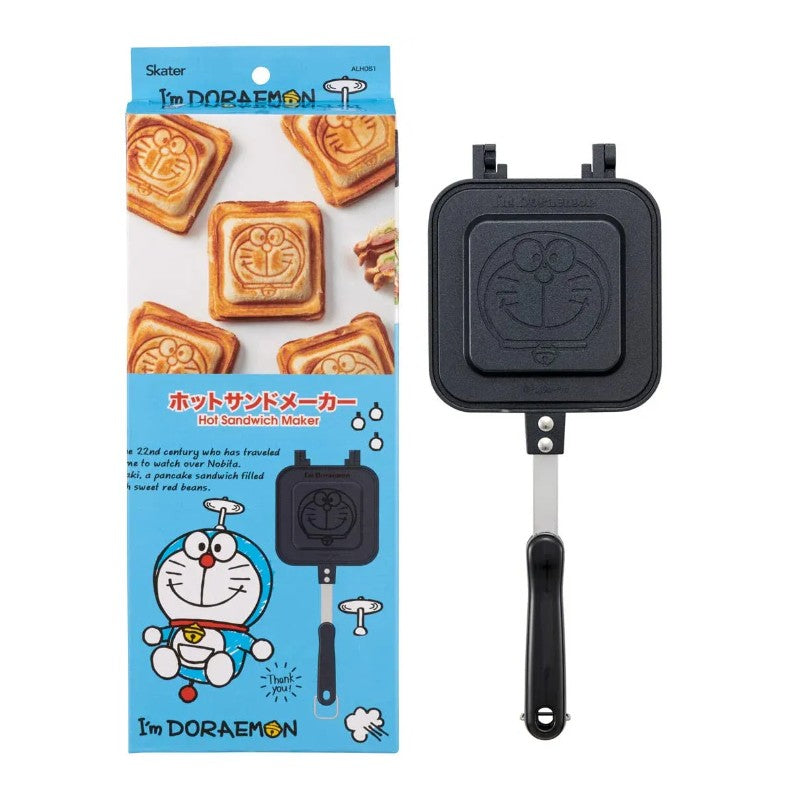 Skater Aluminum Hot Sandwich Maker Doraemon