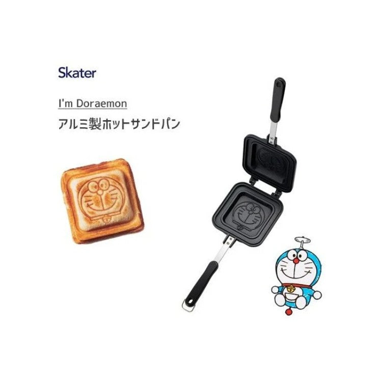 Skater Aluminum Hot Sandwich Maker Doraemon