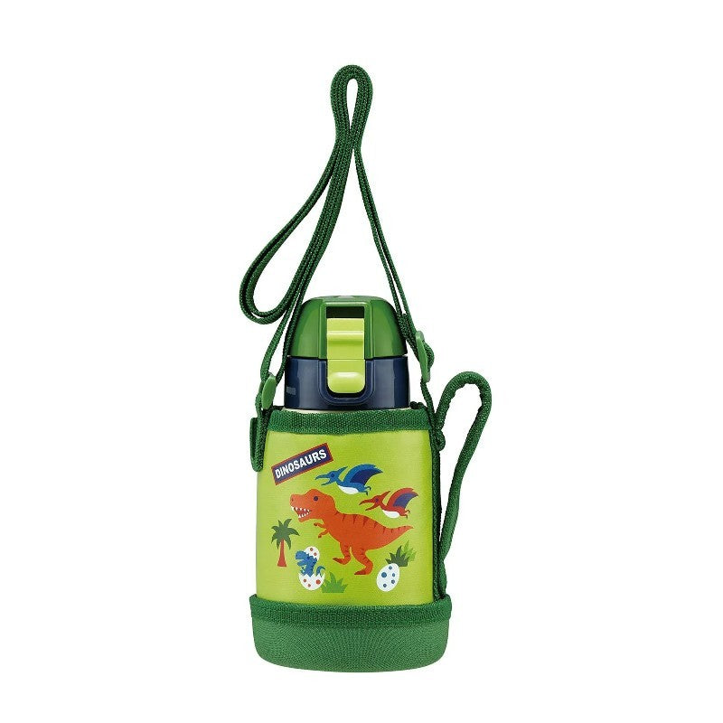 Skater Stainless Steel Water Bottle Dinosaur 400ml