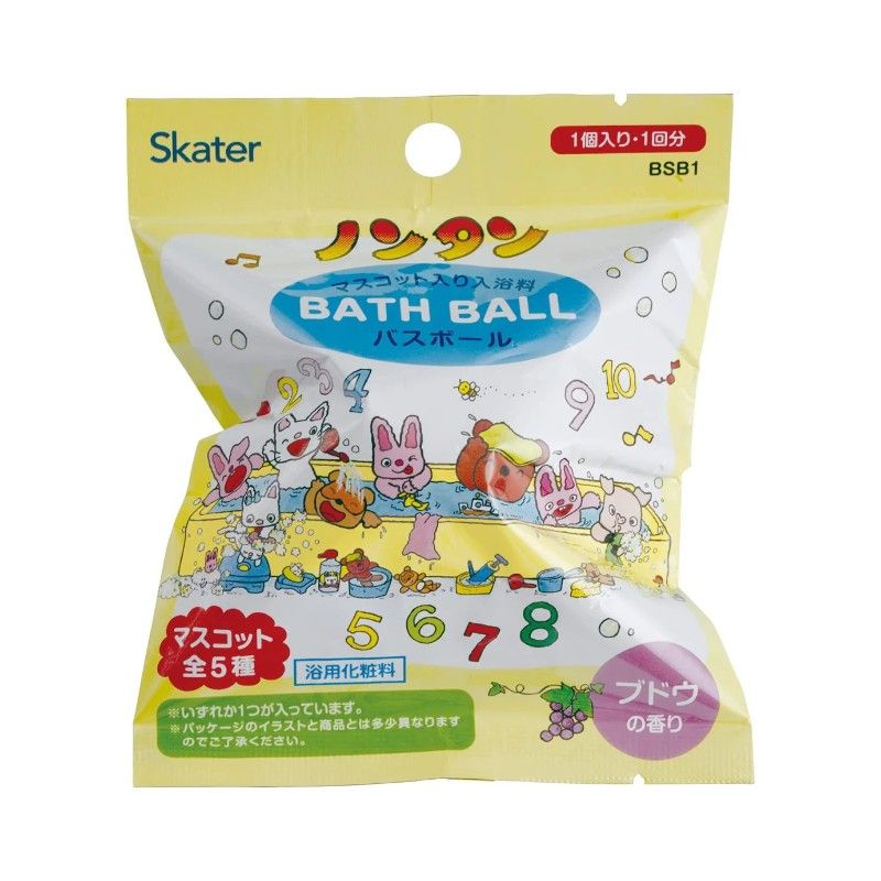 Skater Bath Bomb Nontan Mascot