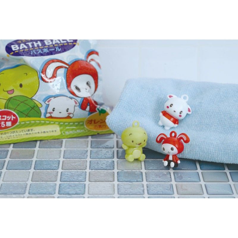 Skater Maizen Sisters Bath Ball Orange Scent