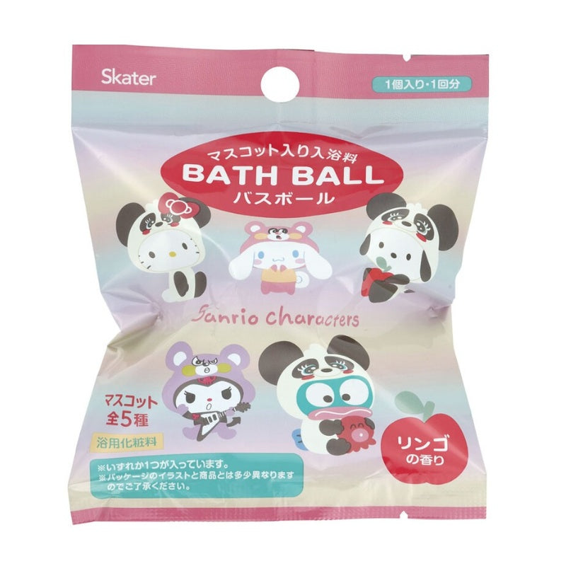 Skater Sanrio Toy Bath Ball Apple Flavor
