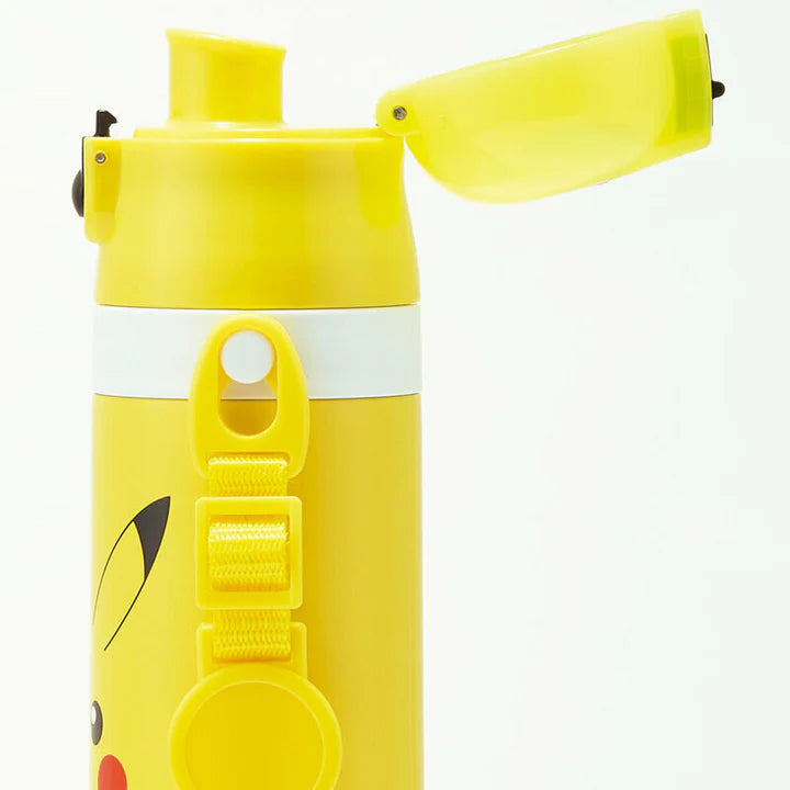 Skater Stainless Steel Flask Water Bottle Pikachu 470ml