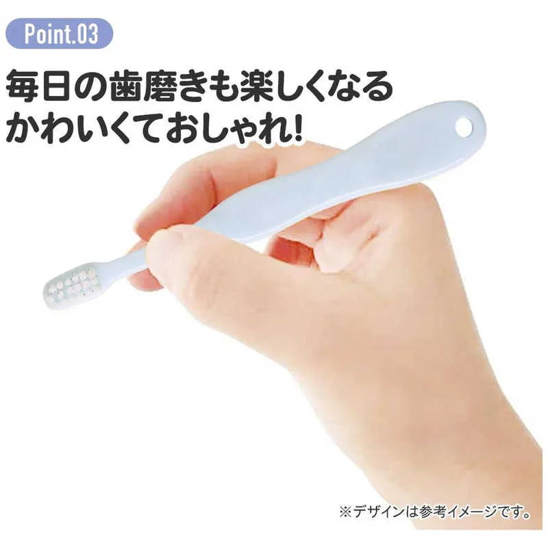Skater Cars Clear Toothbrush For 3 - 5 Years Old 3pcs