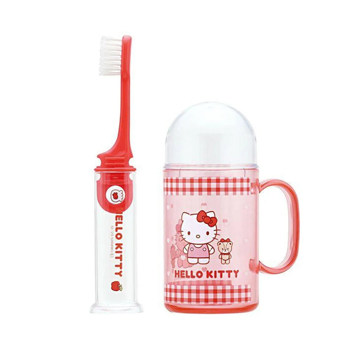 Skater Toothbrush Set Hello Kitty & Friends