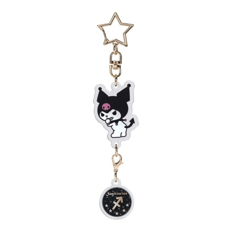 Skater Acrylic Constellation Keychain Kuromi Sagittarius