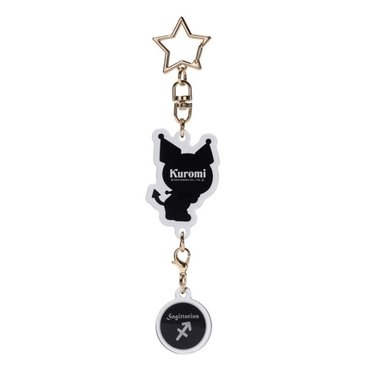 Skater Acrylic Constellation Keychain Kuromi Sagittarius