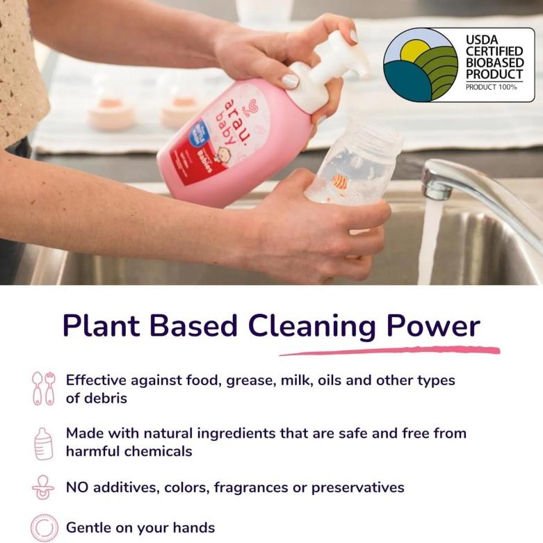 Arau Baby Bottle & Dish Wash 500ml