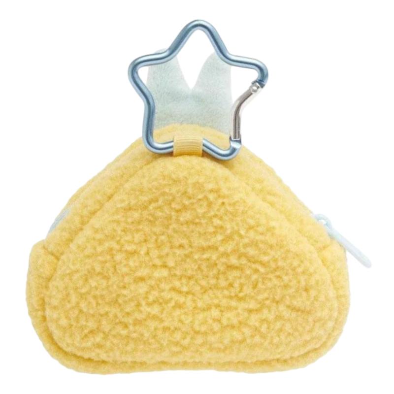 San-X Mini Plush Pouch with Carabiner Sumikko Gurashi Ajifurai No Shippo