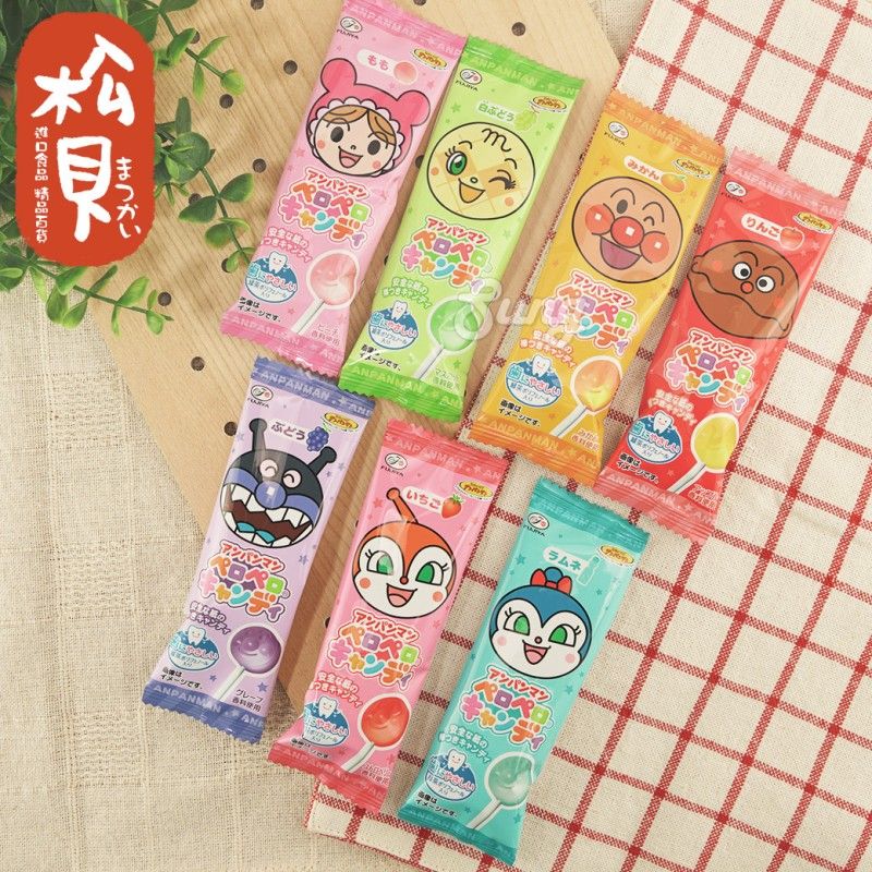 Fujiya Anpan Man Candy Fruit Flavour 1 Piece (Random Flavour) 1pcs