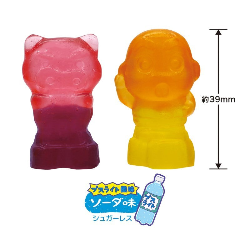 Heart 4D Gummy Crayon Shinchan Soda Flavor 60g