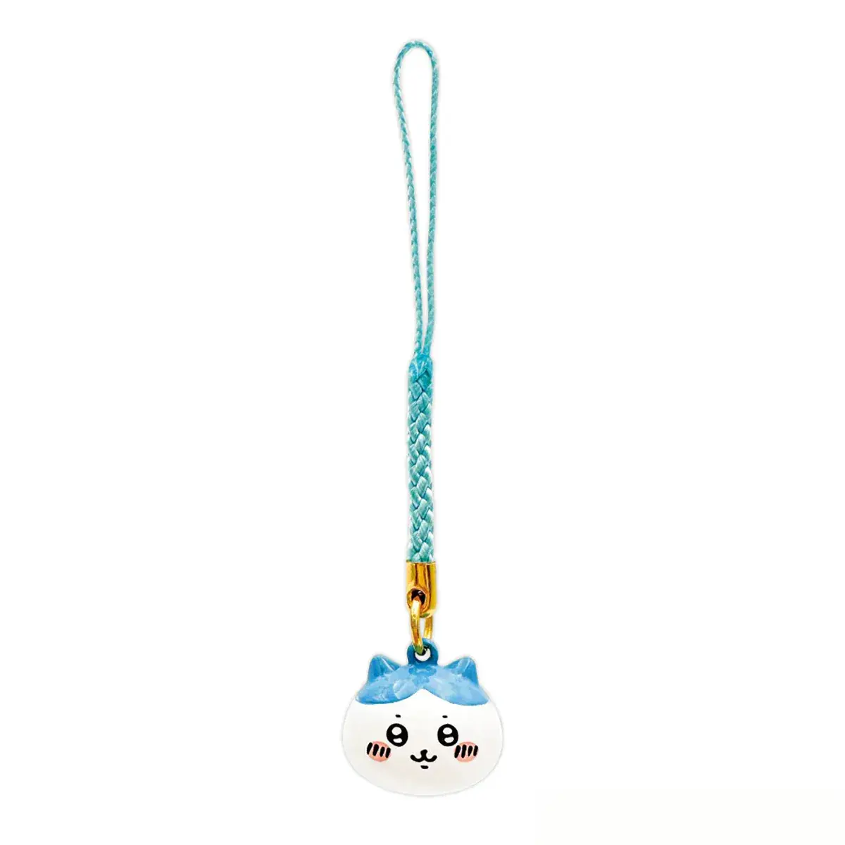 Chiikawa Tiny Charm Face-shaped Bell Netsuke Hachiware