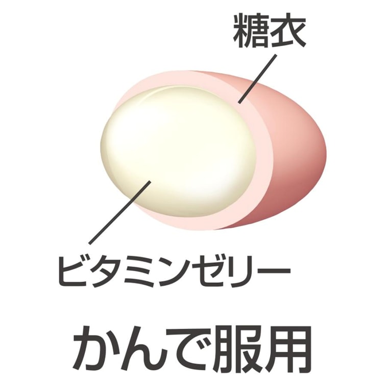 Ohkiseiyaku大木制药5种维生素软糖草莓味 120粒