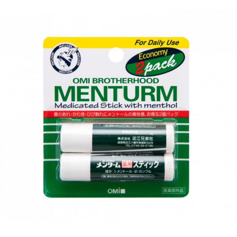 Omi Brotherhood Menturm Medicated Stick 4g*2