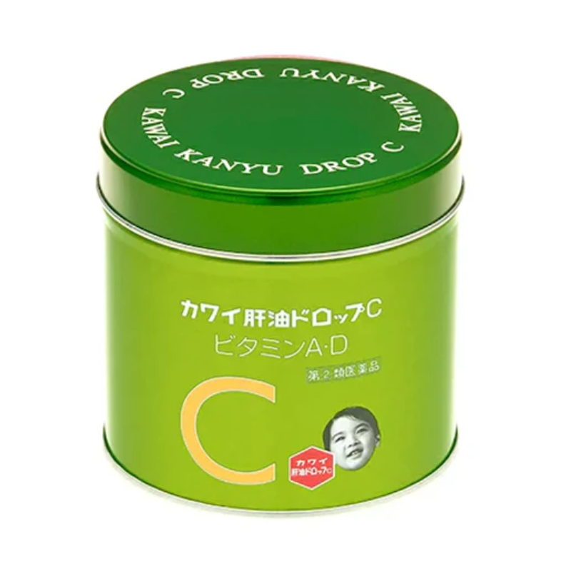 Kawai Children's Cod Liver Oil Vitamin C+AD 150 tablets