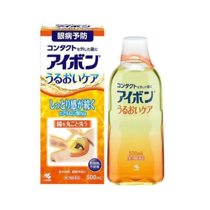 Kobayashi Eyebon Moisture Care Eye Wash Orange 500ml