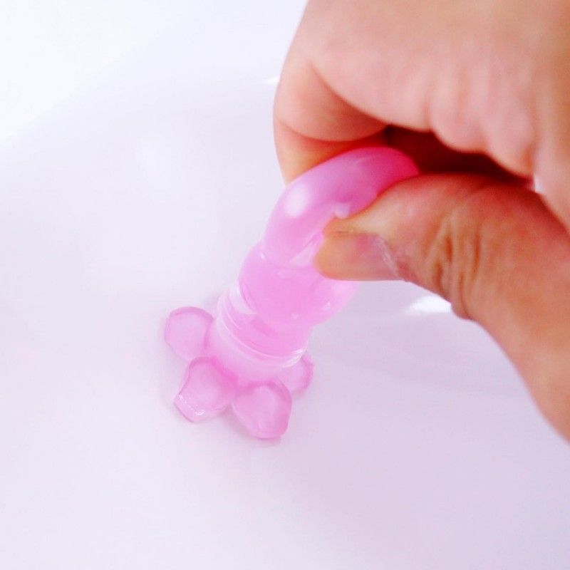 Kobayashi Bluelet Decoraru Toilet Cleaning Gel Aroma Pink Rose 49g