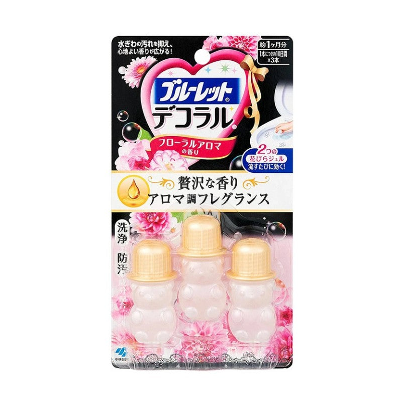 Kobayashi Bluelet Decoraru Toilet Cleaning Gel Floral Aroma Fragrance