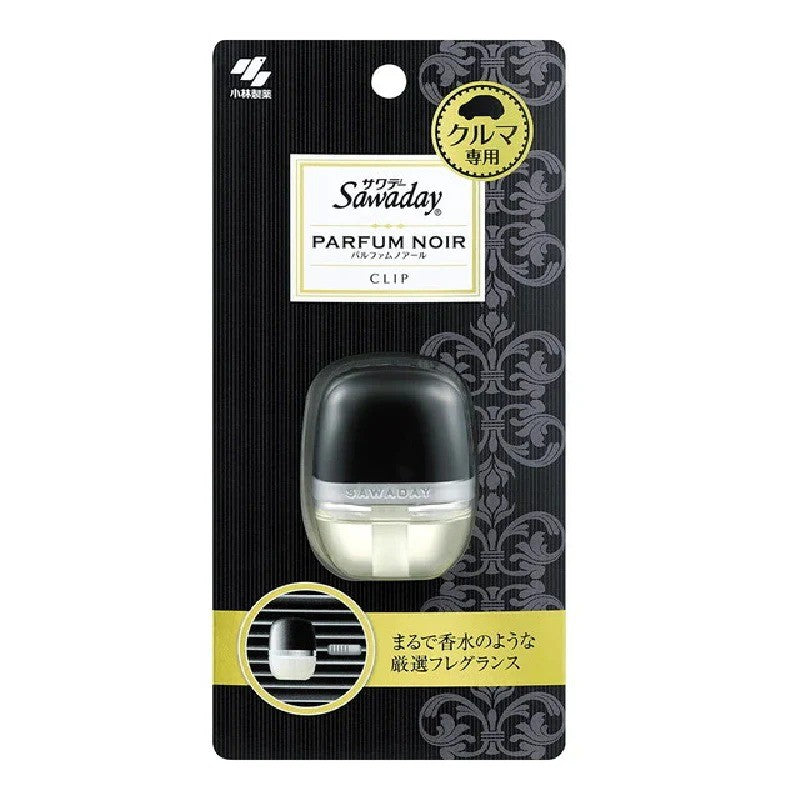Kobayashi Sawaday Botanical Car Air Freshener Parfum Noir 6ml