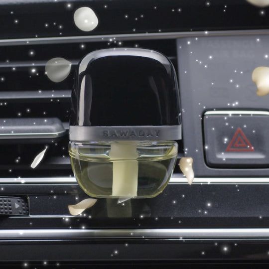 Kobayashi Pharmaceutical Sawaday Botanical Car Air Freshener #Parfum Rose 6ml