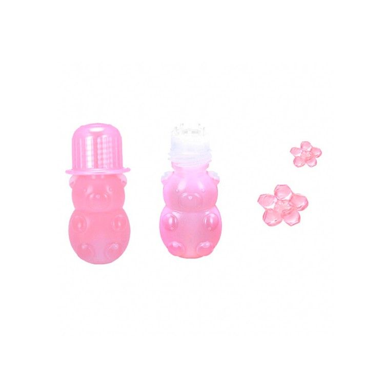 Kobayashi Petal-Shaped Toilet Cleaning Gel Pink Peach