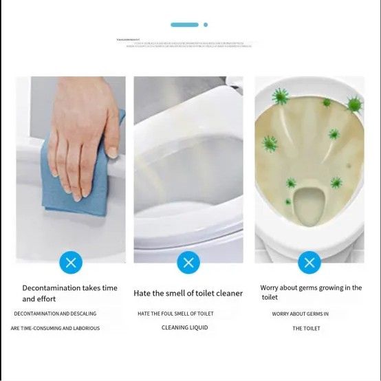 Kobayashi Petal-Shaped Toilet Cleaning Gel Pink Peach