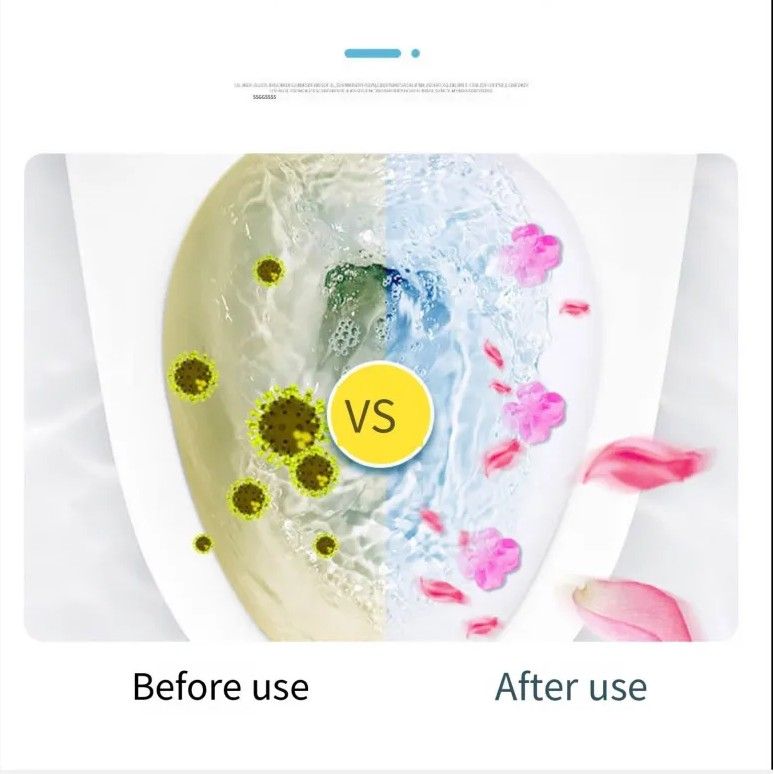 Kobayashi Petal-Shaped Toilet Cleaning Gel Pink Peach