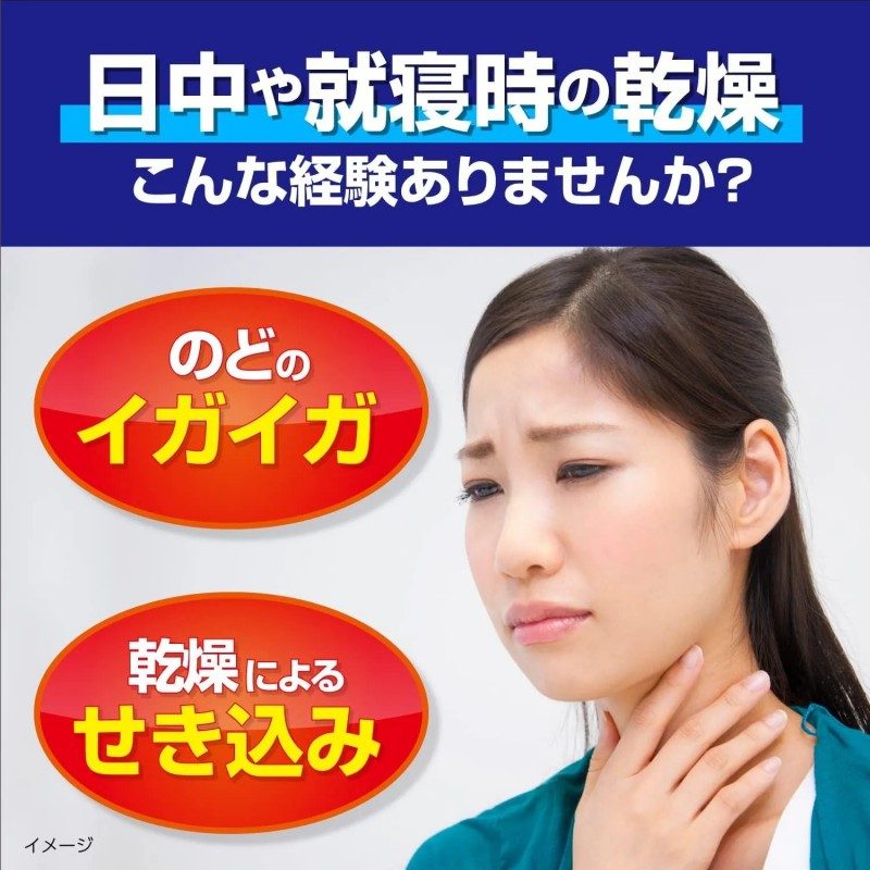 Kobayashi Nodonuru Wet Mask Unscented 3pcs