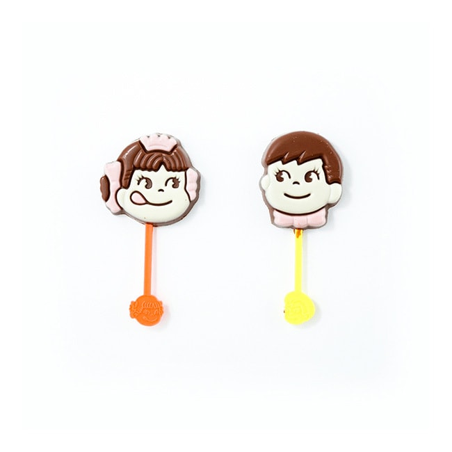 Fujiya Pekopoko Chocolate Lollipop 2pcs