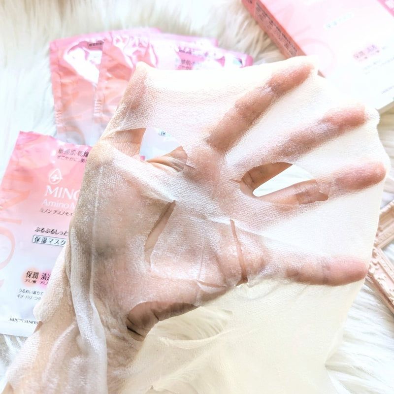 Daiichi Sankyo第一三共Minon氨基酸面膜补水保湿款 4枚