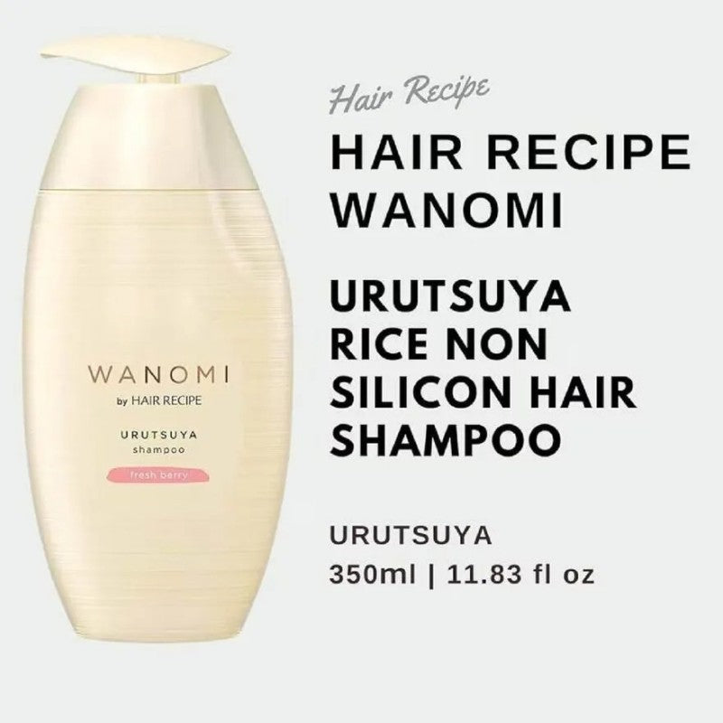 P&G Hair Recipe Wanomi Urutsuya Shampoo Fresh Berry 350ml