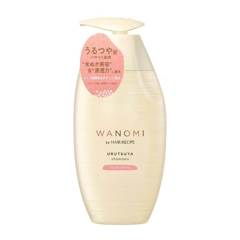 P&G Hair Recipe Wanomi Urutsuya Shampoo Fresh Berry 350ml