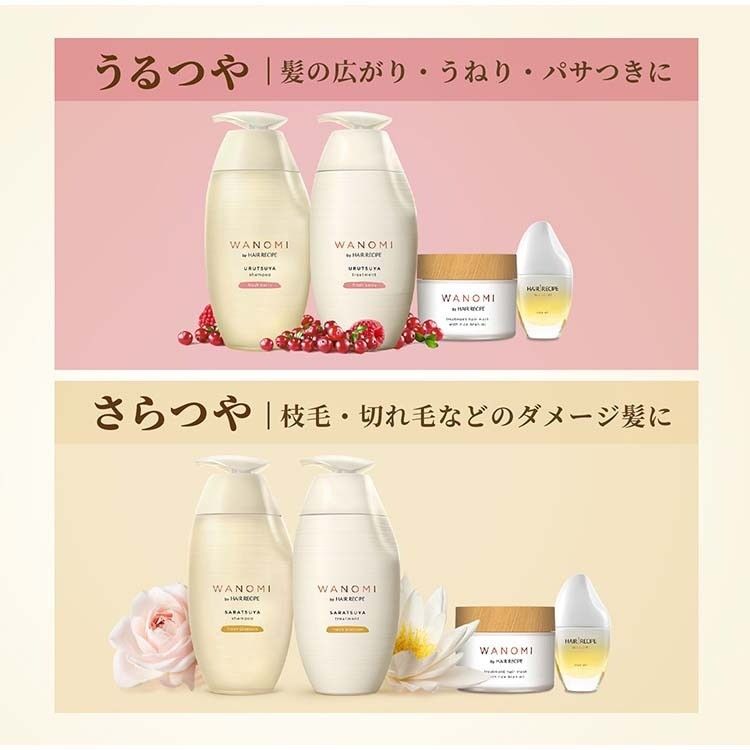 Hair Recipe Wanomi Smooth Treatment Fresh Blossom 350ml