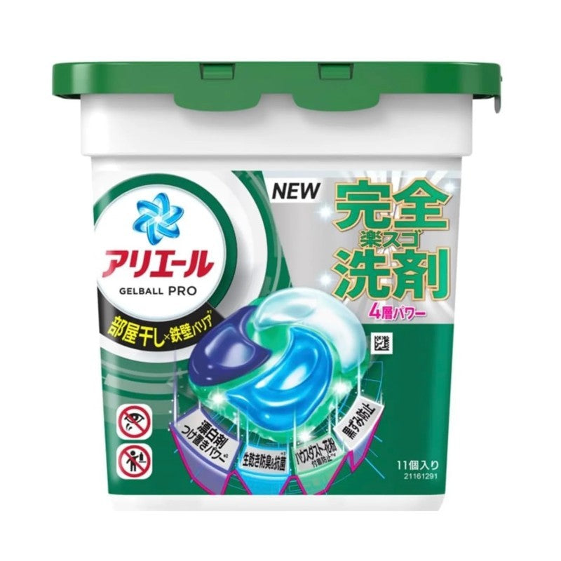P&G Ariel Gel Ball Pro Air Dry Laundry Detergent For Indoor 11pcs