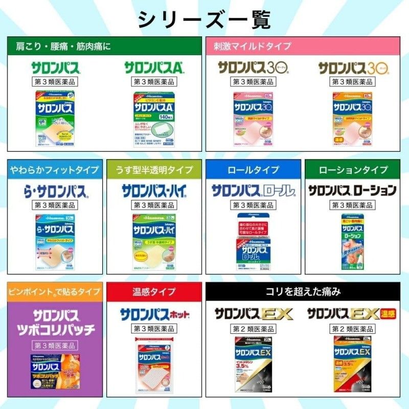 Hisamitsu Salonpas Plaster 80pcs