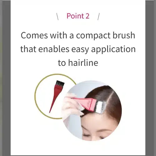 Hoyu Bigen Cream Tone Grey Hair Dye #4MA Maroon Brown