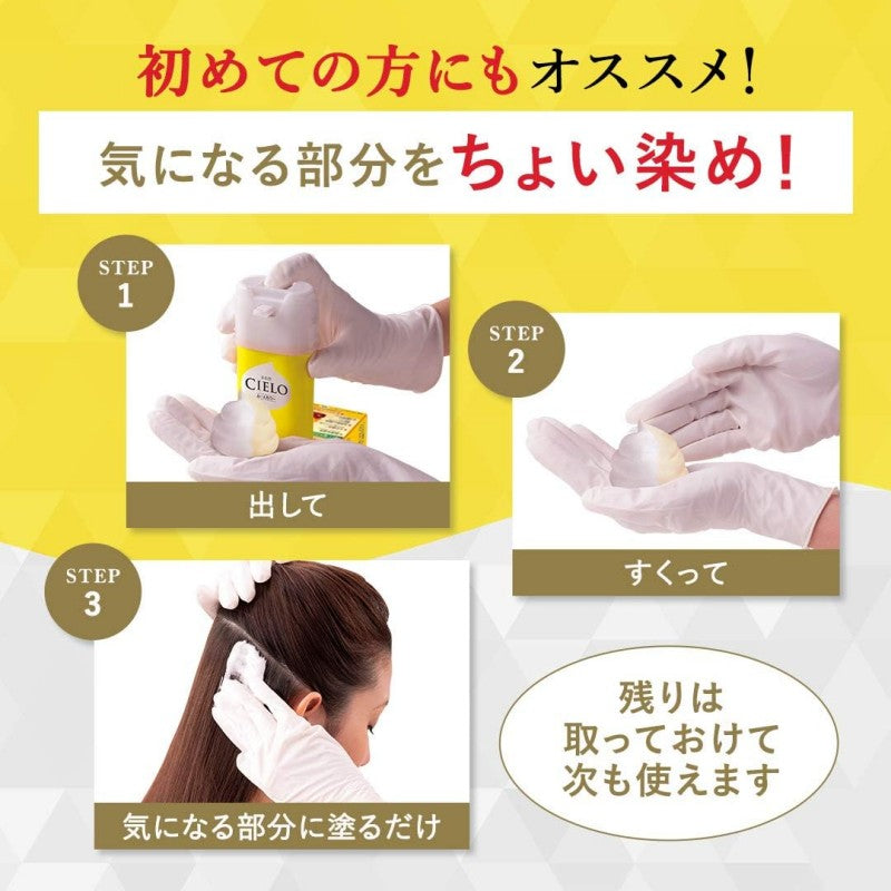 Hoyu Cielo Mousse Color #5 Dark Brown