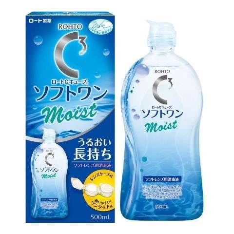 Rohto C3 Contact Lenses Multi-purpose Solution Moist 500ml